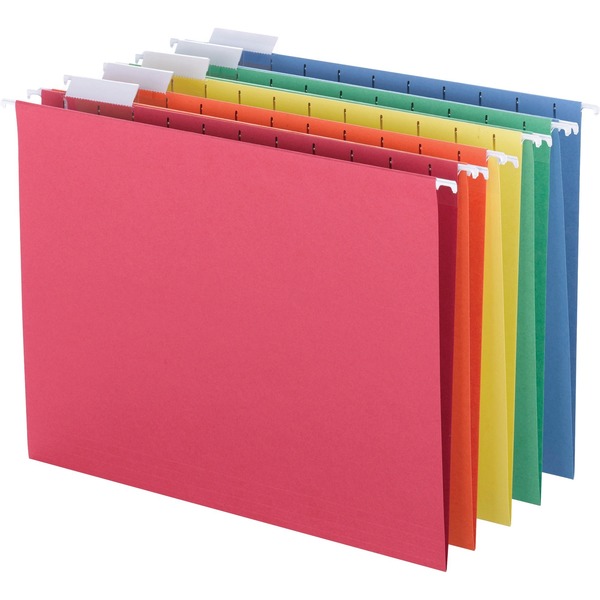 Business Source 1/8-cut Tab Slots Hanging File Folder, PK25 5215AST